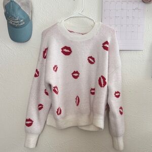 “Kiss Lips” Sweater